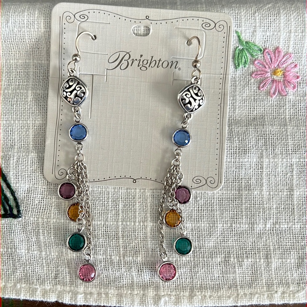Brighton NWT  Elora Gems French Wire Earrings